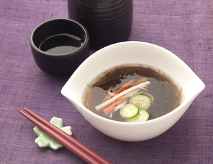 もずくの酢の物　
