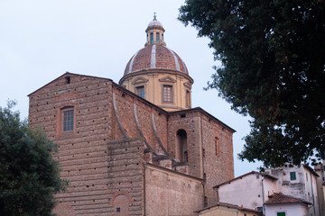 View of the church of Santa Maria del Carmine