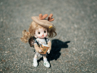 Handmade cute baby toy doll