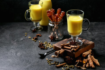 Golden turmeric milk