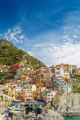 Fototapeta na wymiar Cinque Terre, Italy. Manarola