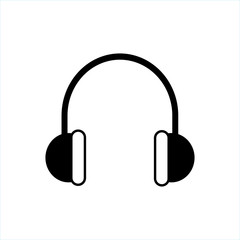 Headphones Icon Vector, Music Icon, Music Vector