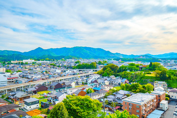 福知山城からの景色