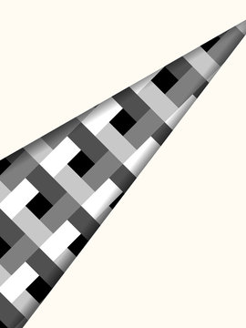 Black And White Geometrical Decoration, Cover Background Template