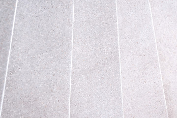 Fototapeta premium Stairs Terrazzo polished stone walkway and floor, pattern and color surface marble and granite stone, material for decoration background texture, interior design. selective focus.