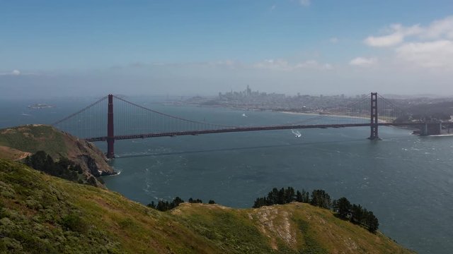 Golden Gate Bridge and Downtown San Francisco