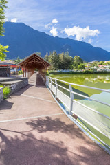 Promenade de la mare à joncs, Cilaos, Réunion 
