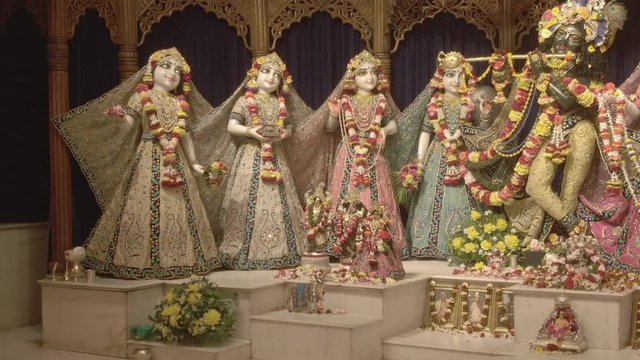 ISKCON Mayapur deities, 4k ungraded