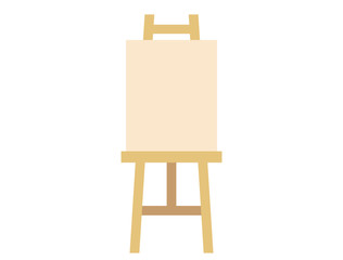 おえかき5　イーゼルとキャンバス