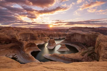 Foto op Canvas Reflection canyon © Galyna Andrushko