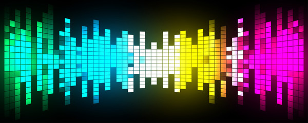 Vector sound wave with spectrum