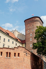 Fototapeta premium Wawel Royal Castle in Krakow, Poland