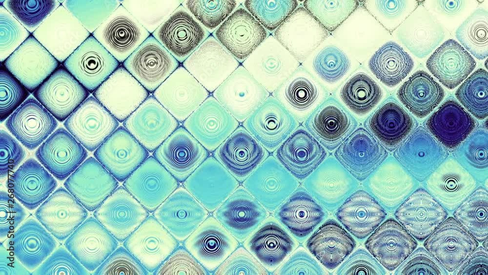Poster moving random geometric shapes. abstract technology futuristic style.