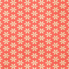 old retro pattern on paper