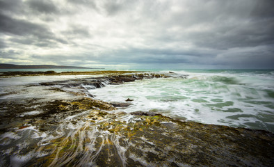 Fototapeta premium Point Road Knight beach along Great Ocean Road