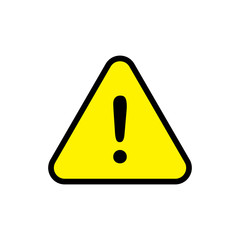 warning sign, caution, exclamation mark vector