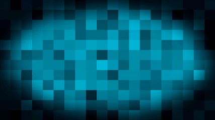 Animated Pixelated loop Art Background 3d animation