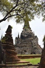 Ayuttahaya kompleks świąntynny Tajlandia, Wat Mahathat, Wat Phra Si Sanphet