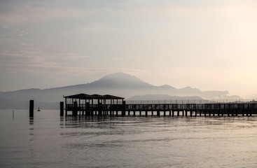 Obraz premium Garda Lake