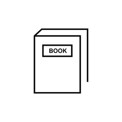 book symbol vector