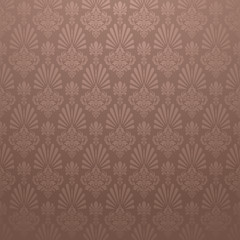 Brown background pattern in oriental style. Vector image