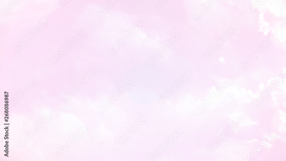 Sticker abstract blurred beautiful soft cloud background with a pastel multicolored gradient concept for wed