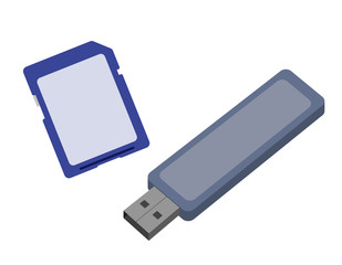 メモリーカードとメモリースティック
