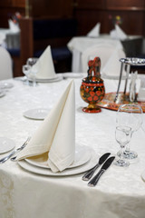 Russian style table decoration