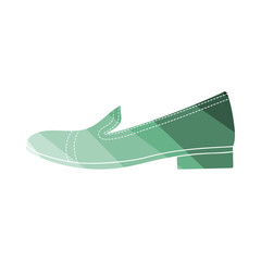 Woman Low Heel Shoe Icon