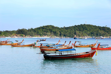 Fototapeta na wymiar Lipe islands in southern Thailand
