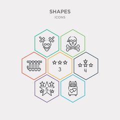 simple set of wedding night, star with number five, star with number four, star with number three icons, contains such as icons radiators, sailor skull, skull and dagger and more. 64x64 pixel