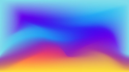 Creative abstract fluide shape pattern background or wallpaper. Trendy, colorful vibrant gradient mesh shapes composition texture. 