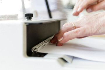 Book Binding Machine Operator. Work with Book binding machine.
