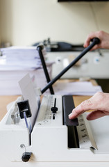 Book Binding Machine Operator. Work with Book binding machine.