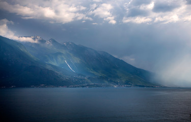 Fototapeta na wymiar Garda Lake, Italy