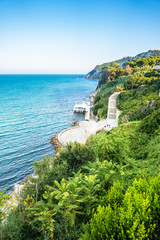 view to the sea at Ancona, Italy