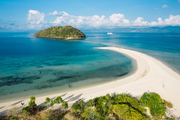 Amazing Bon Bon beach on Romblon island, Philippines