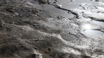 reflet de bord de mer