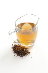 Eyebright (Euphrasia rostkoviana) infusion in jar