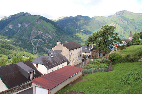 village of aas (france)