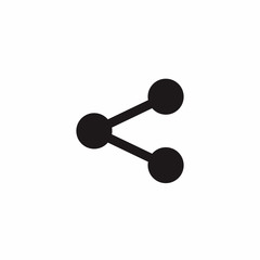 Share icon, Share Symbol vector for web