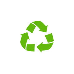 Recycle sign icon vector, Recycle  sign symbol vector.