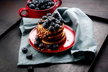 blaubeer pancake