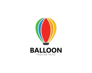 Balloon vector icon template design 