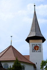 Reformierte Kirche von Sigriswil, Bern, Schweiz