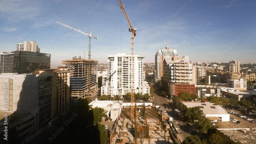 Poster Timelapse of building construction