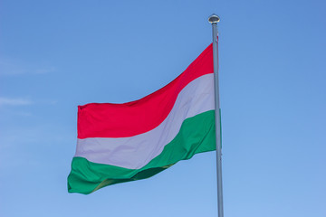 Fototapeta na wymiar hungary flag symbol european national