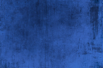 Obraz premium Indigo blue grungy background or texture