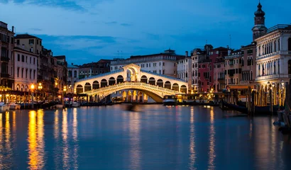 Foto auf Acrylglas Rialtobrücke Rialtobrücke, Venedig