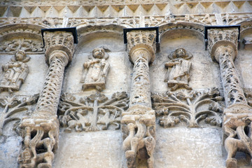 Saint Demetrius cathedral in Vladimir city, Russia.	